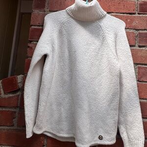 Michael Kors White Knit Sweater